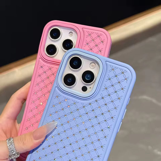 Luxury Fashion Bling Crystal Shockproof Case for IPhone 16 Pro Max 16 Plus 16e Cover for IPhone 15 14 13 12 11 Pro Max Coque